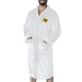 West Virginia Mountaineers NCAA White Out Silk Touch Robe Large/XLarge