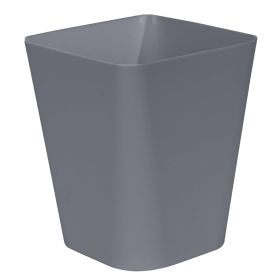 Small Trash Can - Waste Basketbin - 1.8 Gallon -Grey - Bathrooms, Laundry Room, Kitchens, Offices