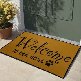 1pcs letter printed door mat of different sizes, absorbent, anti slip, wear-resistant decorative door mat suitable for doorways (size: 19.69in*31.5in/50cm*80cm)